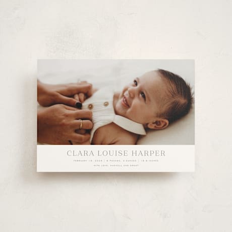 Birth Announcement Postcards