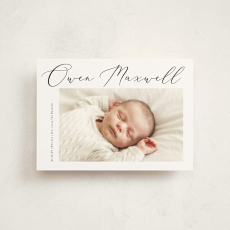 Birth Announcement Postcards