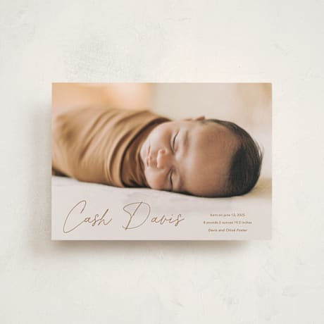 Birth Announcement Postcards