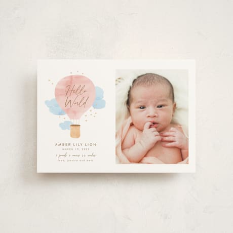Birth Announcement Postcards