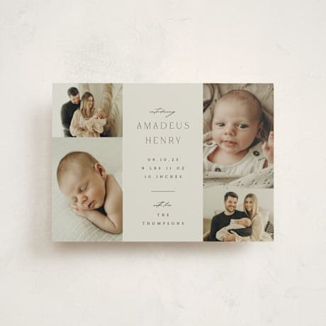 Birth Announcement Postcards