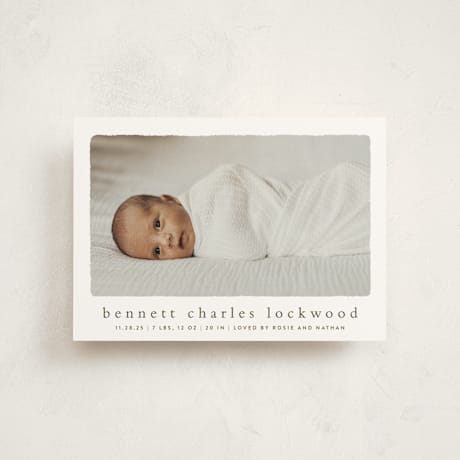 Birth Announcement Postcards