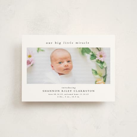 Birth Announcement Postcards