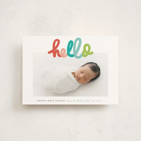 Birth Announcement Postcards