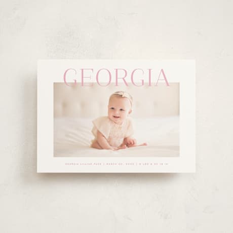 Birth Announcement Postcards
