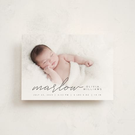 Birth Announcement Postcards
