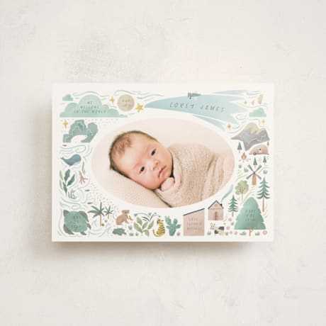 Birth Announcement Postcards