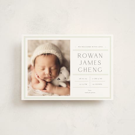 Birth Announcement Postcards