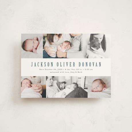 Birth Announcement Postcards