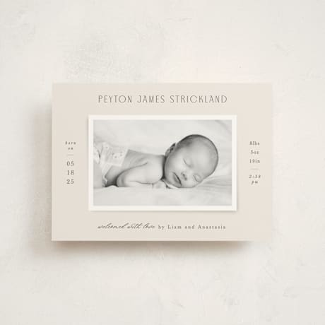 Birth Announcement Postcards