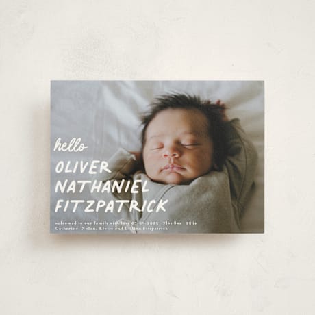 Birth Announcement Postcards