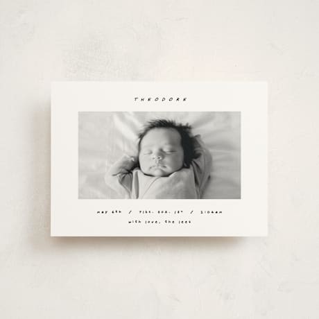 Birth Announcement Postcards