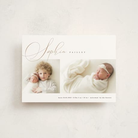 Birth Announcement Postcards