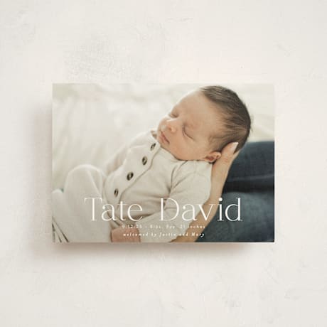 Birth Announcement Postcards