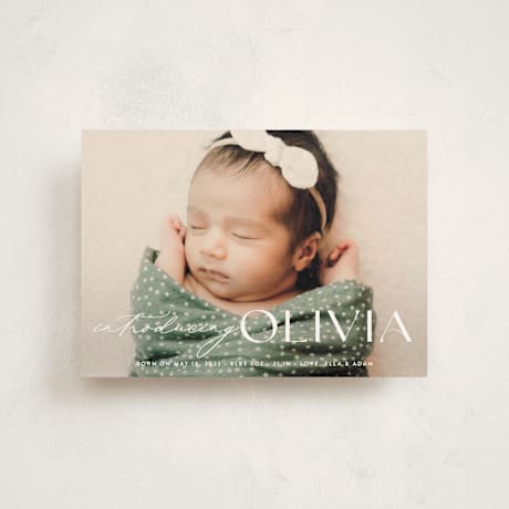 Birth Announcement Postcards