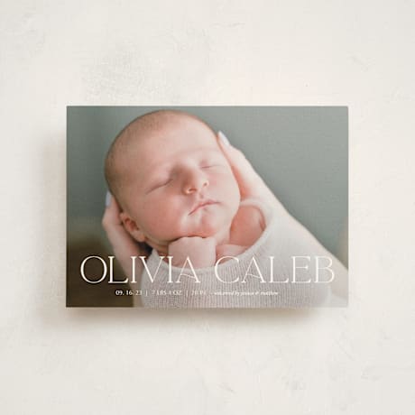 Birth Announcement Postcards