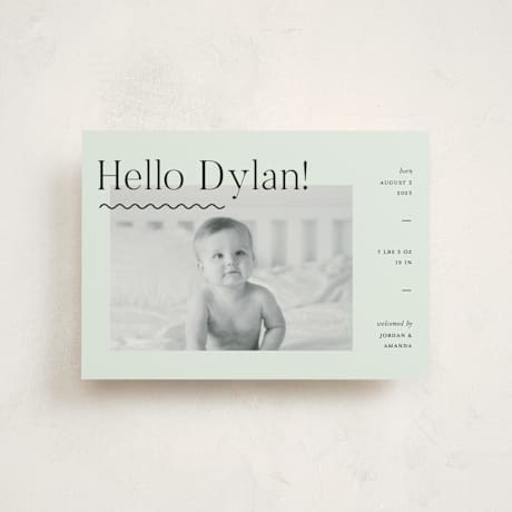 Birth Announcement Postcards
