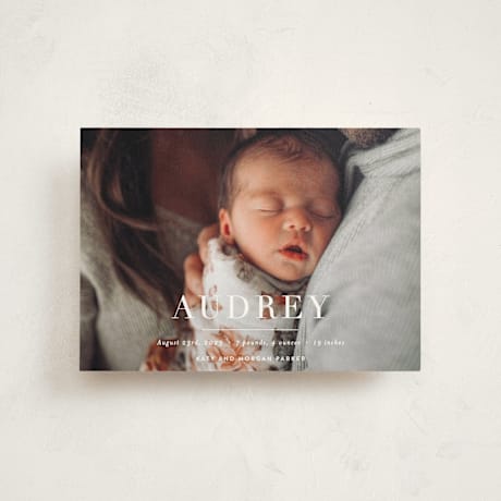 Birth Announcement Postcards