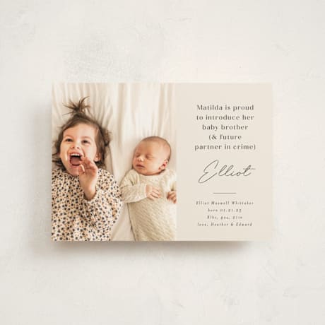 Birth Announcement Postcards