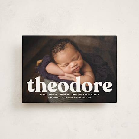 Birth Announcement Postcards