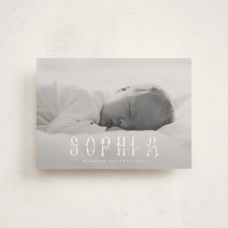 Birth Announcement Postcards