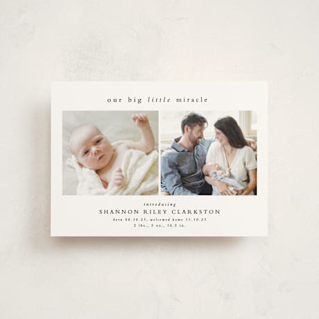 Birth Announcement Postcards