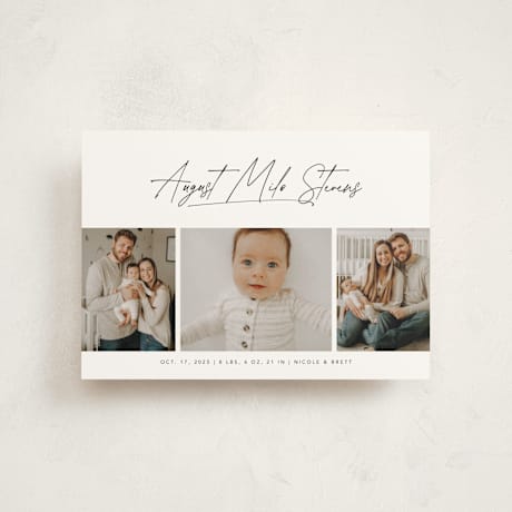 Birth Announcement Postcards