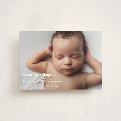 Birth Announcement Postcards