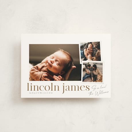 Birth Announcement Postcards