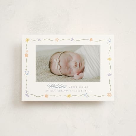 Birth Announcement Postcards