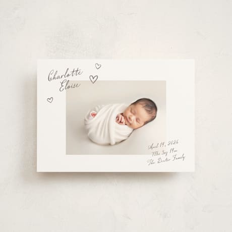 Birth Announcement Postcards