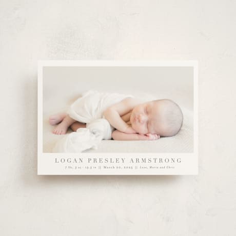 Birth Announcement Postcards