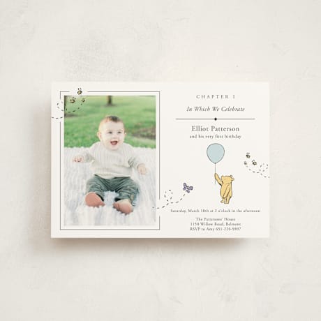 Petite Children's Birthday Party Invitations