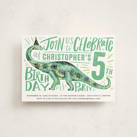 Children's Birthday Party Postcards