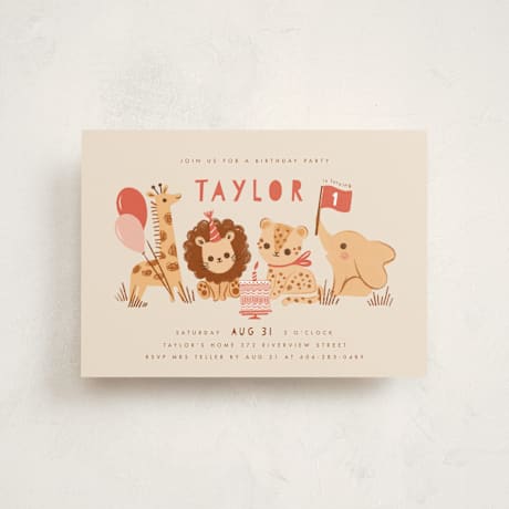 Children's Birthday Party Postcards