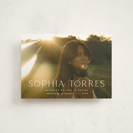 Petite Graduation Announcements