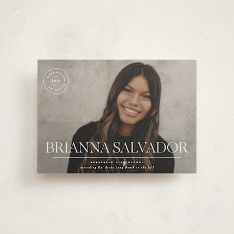 Petite Graduation Announcements