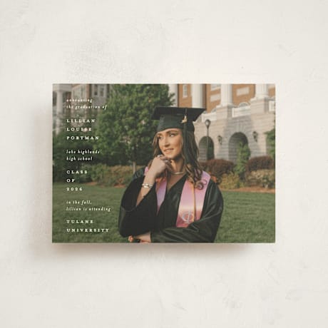 Petite Graduation Announcements