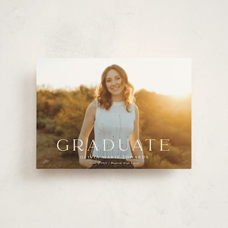 Graduation Announcement Postcards
