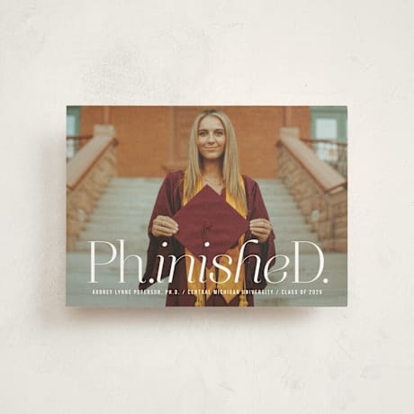 Graduation Announcement Postcards