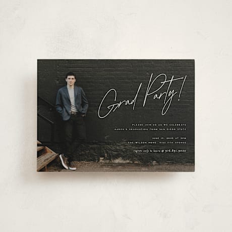 Graduation Party Invitation Postcards