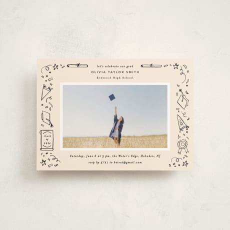 Graduation Party Invitation Postcards