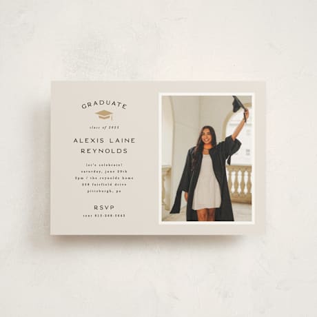 Graduation Party Invitation Postcards