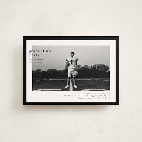 Graduation Party Invitation Postcards