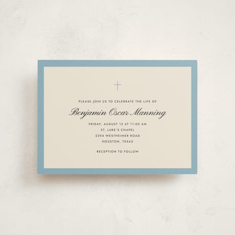 Petite Memorial Cards