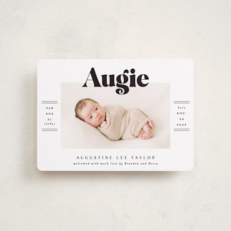 Petite Birth Announcements