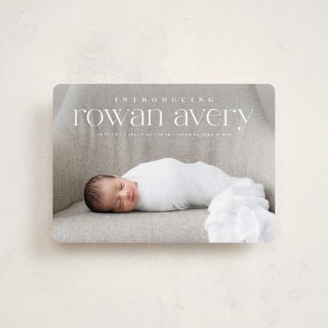 Petite Birth Announcements