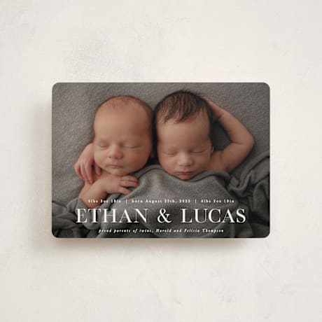 Petite Birth Announcements