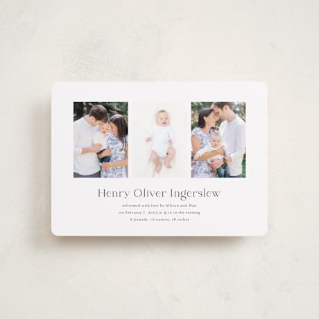 Petite Birth Announcements