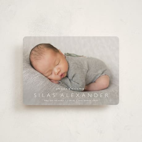 Petite Birth Announcements